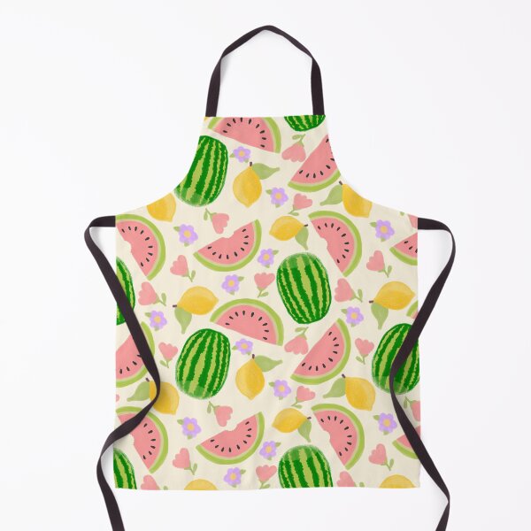 Item preview, Summer Fruit Watermelon Lemon Flower Pattern designed and sold by ArtAlmstEvryDay.