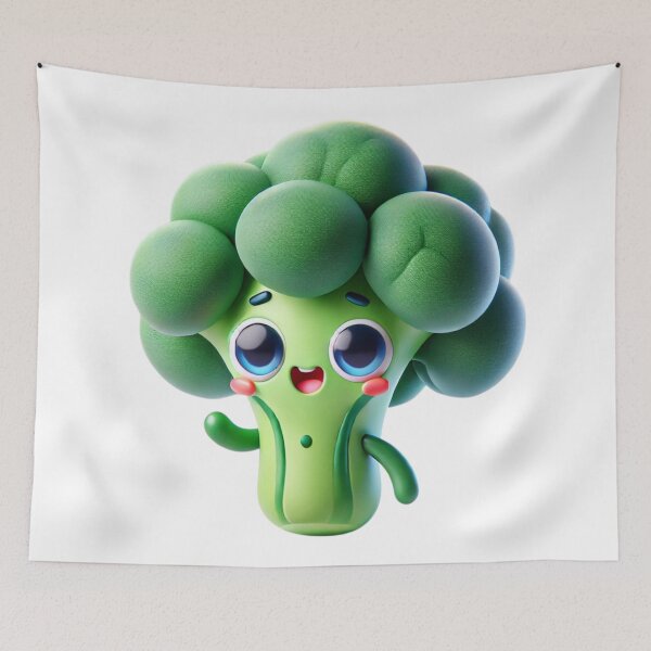 Item preview, Adorable Broccoli designed and sold by Sillytoe.