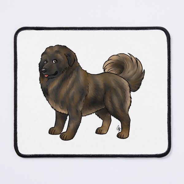 Item preview, Dog - Caucasian Shepherd - Brindle Tail Up designed and sold by Jennifer Stolzer.