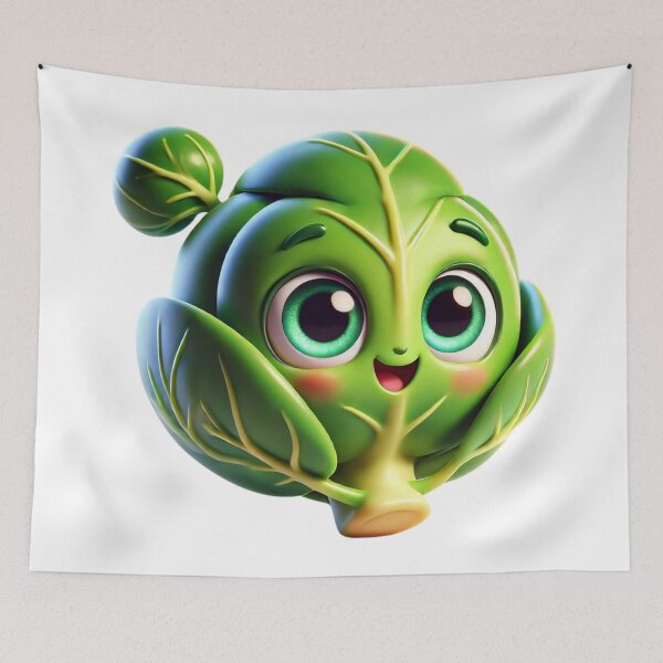Item preview, Adorable Brussel Sprout designed and sold by Sillytoe.
