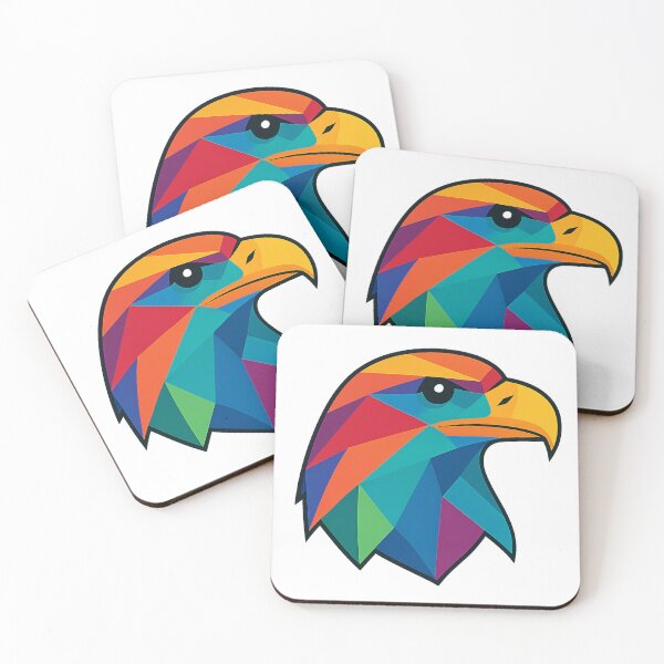 Item preview, Prismatic Eagle Profile designed and sold by TheWonkyEaselCo.
