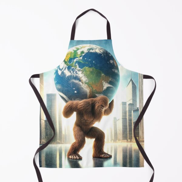 Item preview, Sasquatch Lifting Globe designed and sold by Phil Perkins.