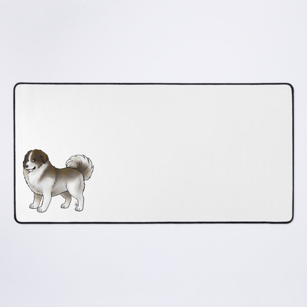 Item preview, Dog - Caucasian Shepherd - Brown and White Tail Up designed and sold by Jennifer Stolzer.