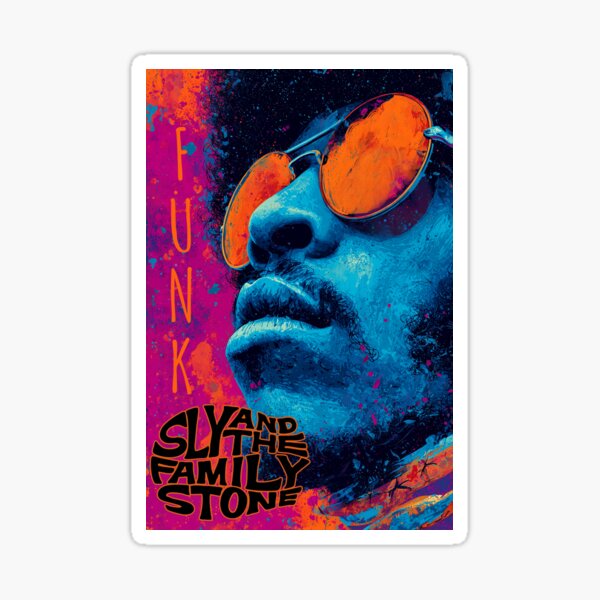 Artikel-Vorschau von Sly and the Family Stone Funk Colors, designt und verkauft von 310BrandLA.