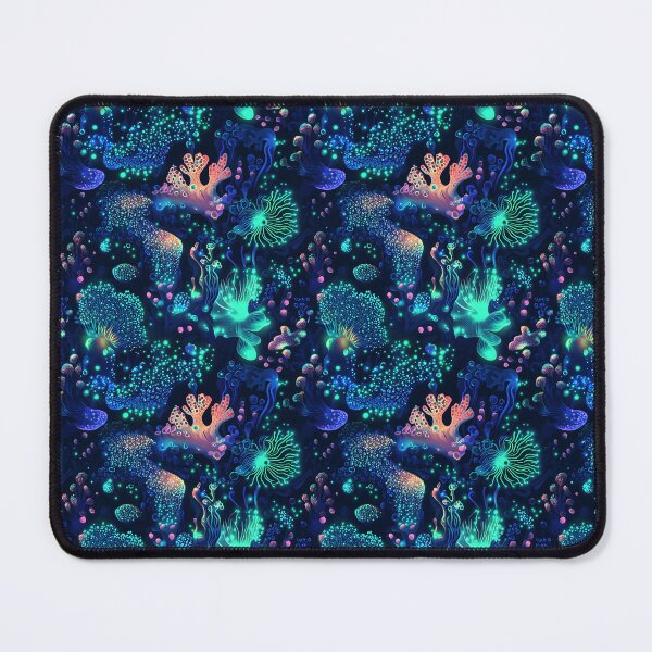 Item preview, Organic Electric Fusion Neon Coral designed and sold by MidArtForge.