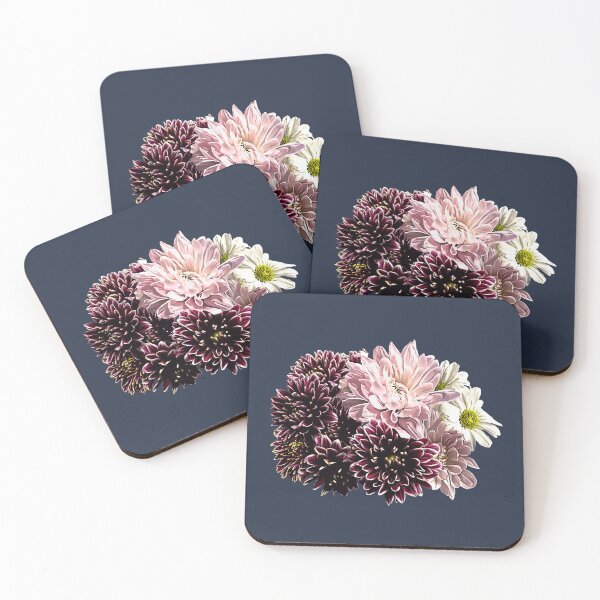Item preview, Dark and Light Mums and Daisies designed and sold by Susan Savad.