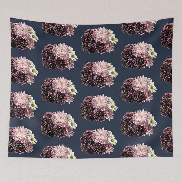 Item preview, Dark and Light Mums and Daisies designed and sold by Susan Savad.