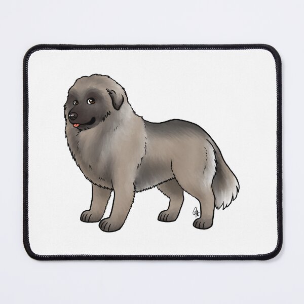 Item preview, Dog - Caucasian Shepherd - Tan Tail Down designed and sold by Jennifer Stolzer.