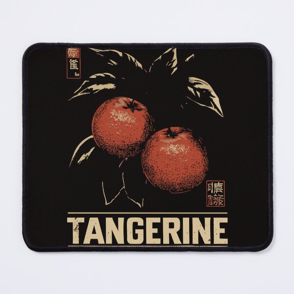 Tangerine Fruit – Japanese Botanical Citrus Print