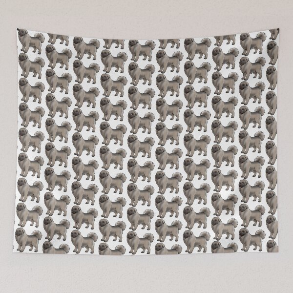 Item preview, Dog - Caucasian Shepherd - Tan Tail Up designed and sold by Jennifer Stolzer.