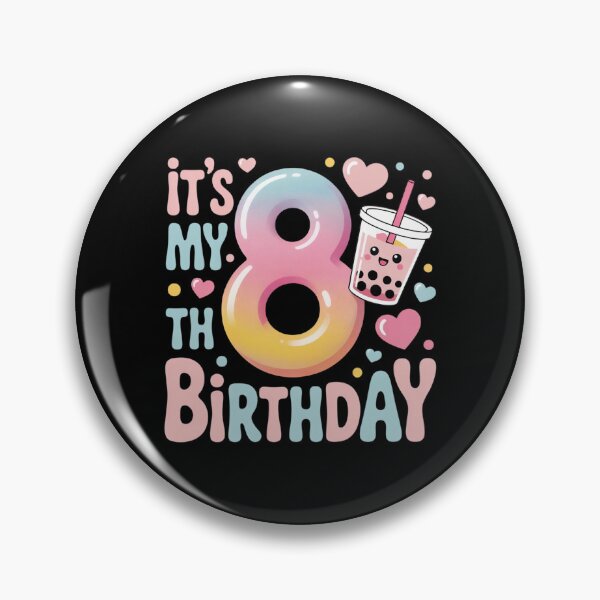 Artikelvorschau, es ist mein 8. Geburtstag entworfen und verkauft von jkrphoto.