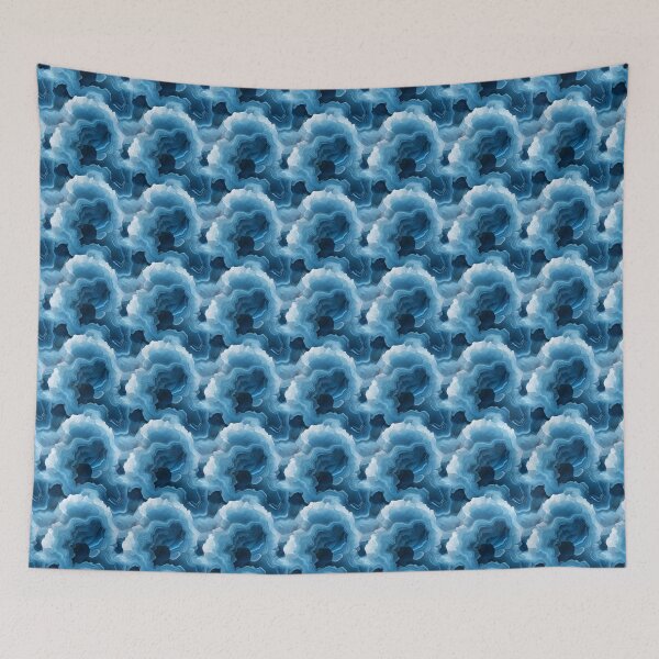 Item preview, Frosted Geode Crystals Icy Tones designed and sold by MidArtForge.