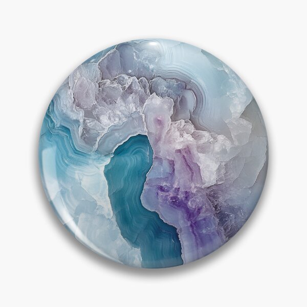 Item preview, Frosted Geode Crystals Icy Tones designed and sold by MidArtForge.