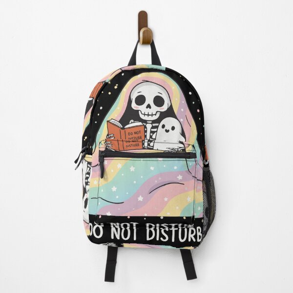 Item preview, Do Not Disturb – Cute Skeleton Reading Under Blanket designed and sold by pixelated_echoes.