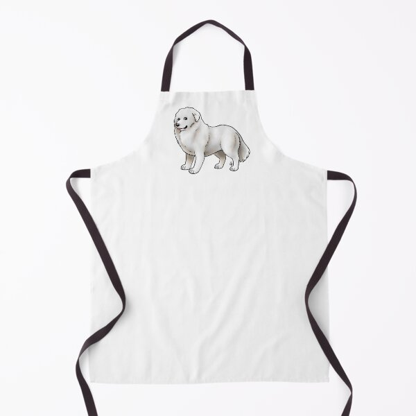 Item preview, Dog - Caucasian Shepherd - White Tail Down designed and sold by Jennifer Stolzer.