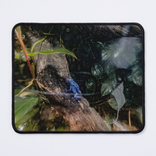 Item preview, Blue frog relaxing on a tree designed and sold by Shot-byjade.