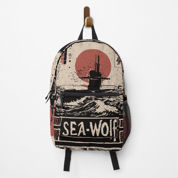 Item preview, Sea Wolf Submarine – Futuristic Japanese Navy Propaganda Poster designed and sold by TuncGK.