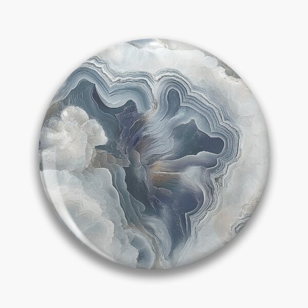 Item preview, Frosted Geode Crystals Icy Tones designed and sold by MidArtForge.