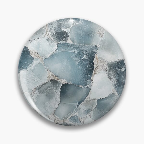 Item preview, Frosted Geode Crystals Icy Tones designed and sold by MidArtForge.