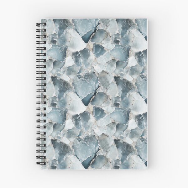 Item preview, Frosted Geode Crystals Icy Tones designed and sold by MidArtForge.