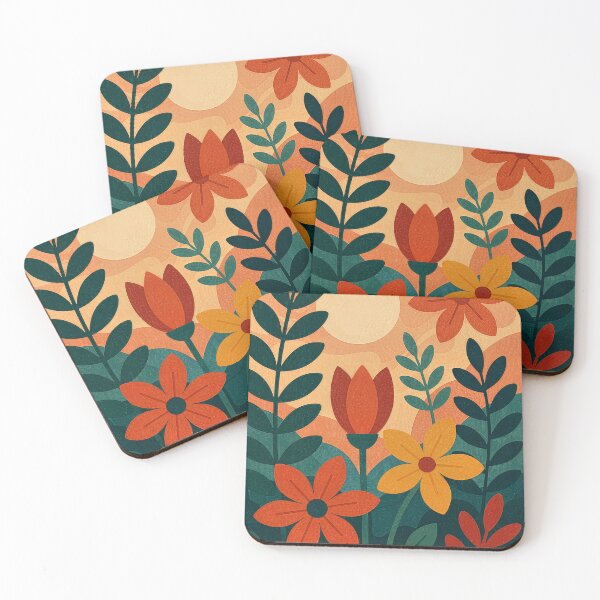 Item preview, Bold Floral Leaves 2 designed and sold by SparroCreative.