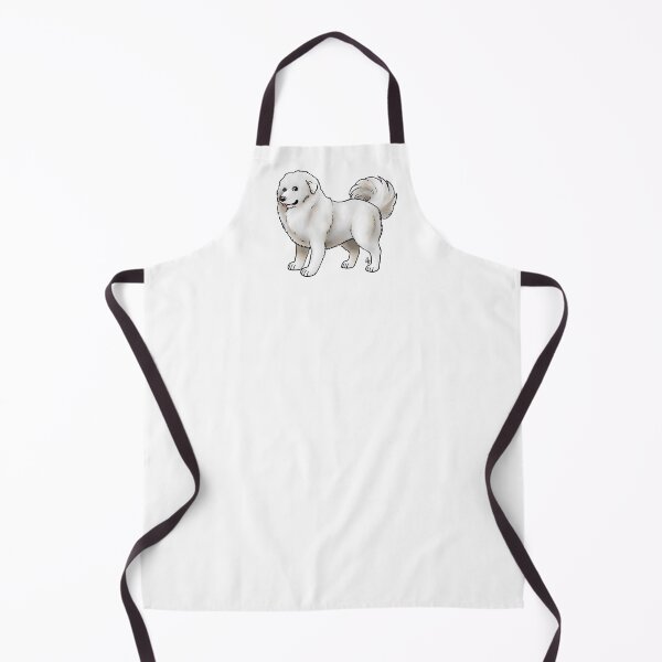 Item preview, Dog - Caucasian Shepherd - White Tail Up designed and sold by Jennifer Stolzer.