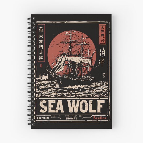 Item preview, Sea Wolf Pirate Ship – Vintage Maritime Propaganda Poster designed and sold by TuncGK.