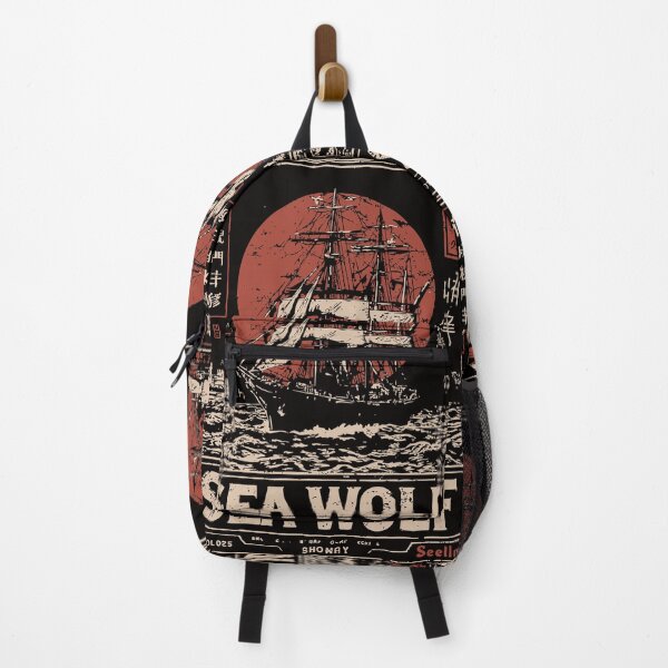 Item preview, Barco pirata Sea Wolf: cartel vintage de propaganda marítima designed and sold by TuncGK.