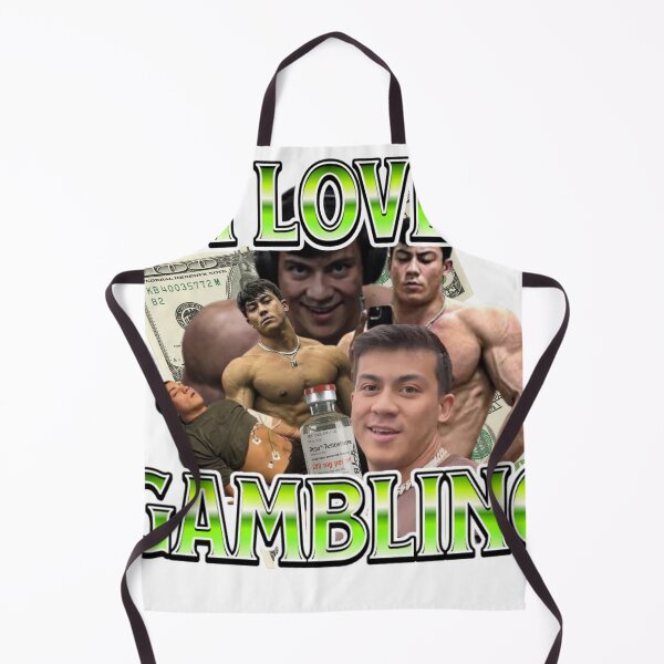 Artikelvorschau, I love Gambling - Togi Influencer TikTok Meme Gym entworfen und verkauft von Fiebertraum Fashion.