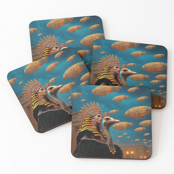Item preview, Celestial Anuket: And the Airships of the Wind designed and sold by VidyoeDesigns67.