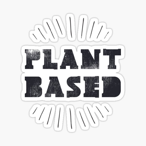 Plant Based WFPB Sticker