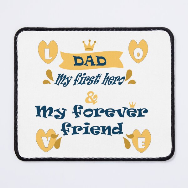 Item preview, "Dad – My first hero, my forever friend"  designed and sold by Soukito.