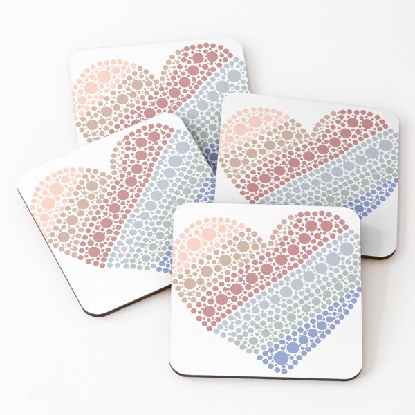 Item preview, Faded Radiance Rainbow Heart designed and sold by Cardiff Creative.