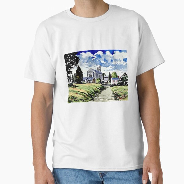 Item preview,  st john's church bridgetown totnes（watercolour + AI） designed and sold by artsmeow.