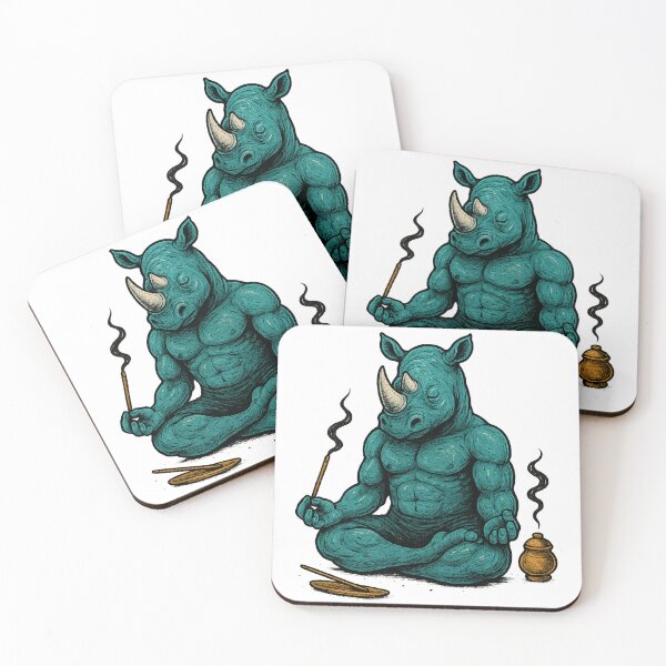 Item preview, zen rino designed and sold by Mjonkey.