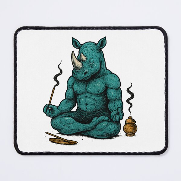 Item preview, zen rino designed and sold by Mjonkey.