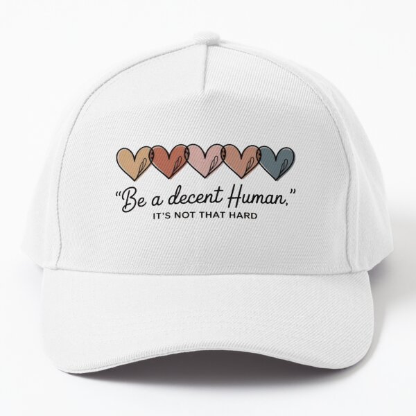 Item preview, Heart Retro Vintage Be A Decent Human It's Not That Hard T-Shirt designed and sold by Simasnaal.