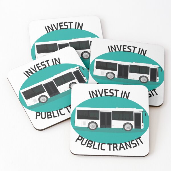 Item preview, Invest in public transit !!! designed and sold by Silly Obsessions.