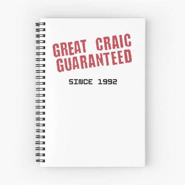 Item preview, Great Craic Guaranteed Since 1992 designed and sold by Eoinly Designs.