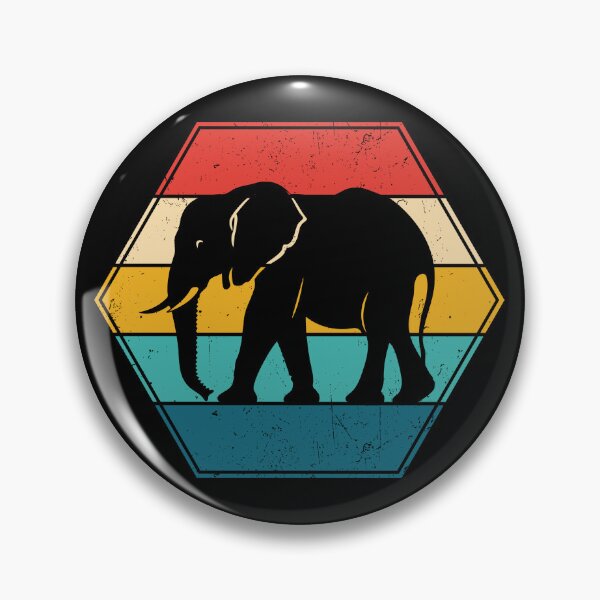 Item preview, Elephant Retro Style Vintage designed and sold by pretty4u.