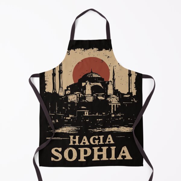 Item preview, Hagia Sophia – Historic Landmark in Retro Propaganda Style designed and sold by TuncGK.
