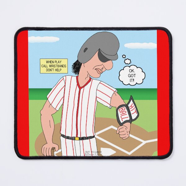 Item preview, When Play Call Wristbands Don't Help designed and sold by Out to Lunch Cartoons and More.