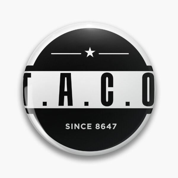 Item preview, TACO Since 8647 Badge designed and sold by Brian Hibbs.