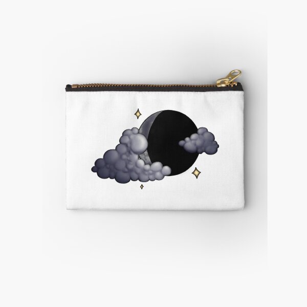 Item preview, Waning Crescent Moon with Clouds designed and sold by rowanmakesart.