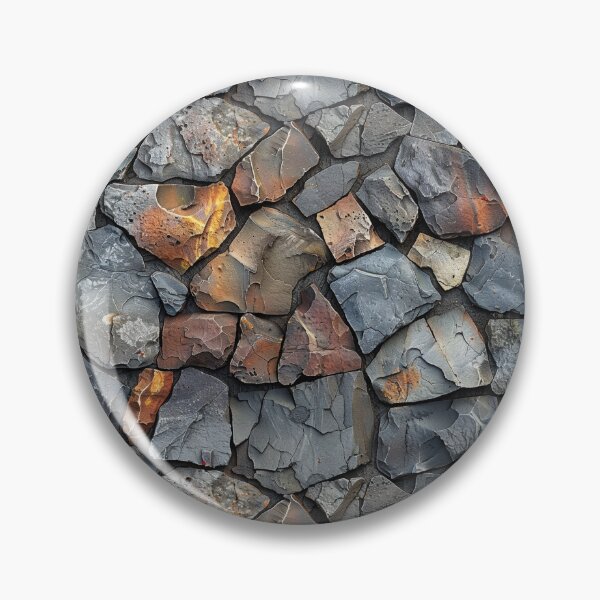Item preview, Rugged Multi-Colored Natural Stone Wall designed and sold by NTGUILTY.