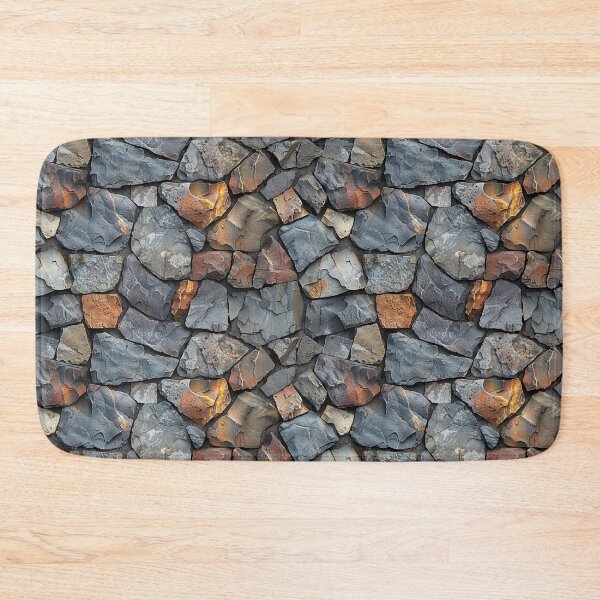 Item preview, Rugged Multi-Colored Natural Stone Wall designed and sold by NTGUILTY.