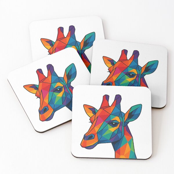 Item preview, Prismatic Giraffe Neck/Head designed and sold by TheWonkyEaselCo.