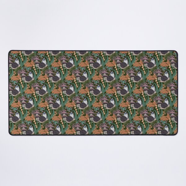 Item preview, Whimsical Gnome Wizard Forest Pattern Cottagecore Snails, Mushrooms & Magic Jemma Jamie Skidmore designed and sold by Jemma Jamie Skidmore.