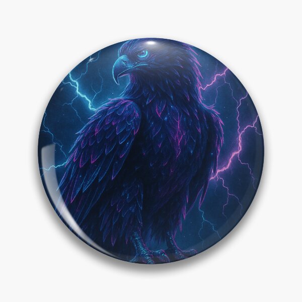 Item preview, Stormborn Eagle with Celestial Lightning Wings designed and sold by dessertcruzing.