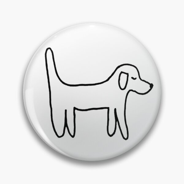 Item preview, Dog - Minimalist hand drawing designed and sold by Vision Illustrated.